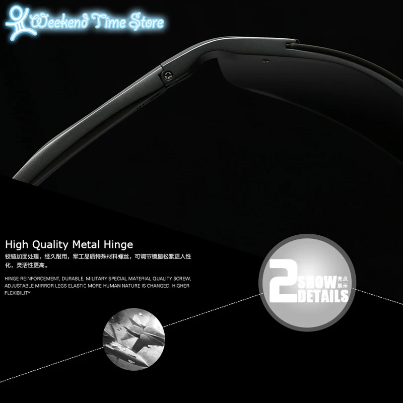 Polarized Driving Glasses Men Sport Aluminum Magnesium Alloy Frame Driver Sunglasses Women 8179 Oculos De Sol Hombre | Аксессуары для