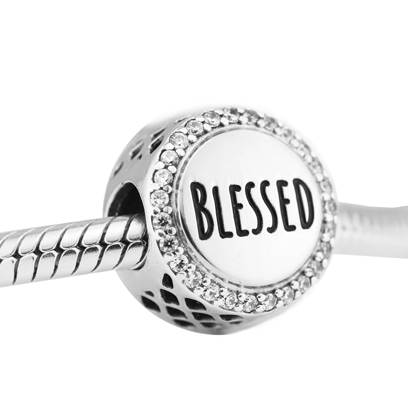 Genuine 925 Sterling Silver Blessed Charms Beads for Jewelry Making Fits Original Bracelet Women Girls DIY Gift Berloques
Genuine 925 Sterling Silver Blessed Charms Beads for Jewelry Making Fits Original Bracelet Women Girls DIY Gift Berloques
