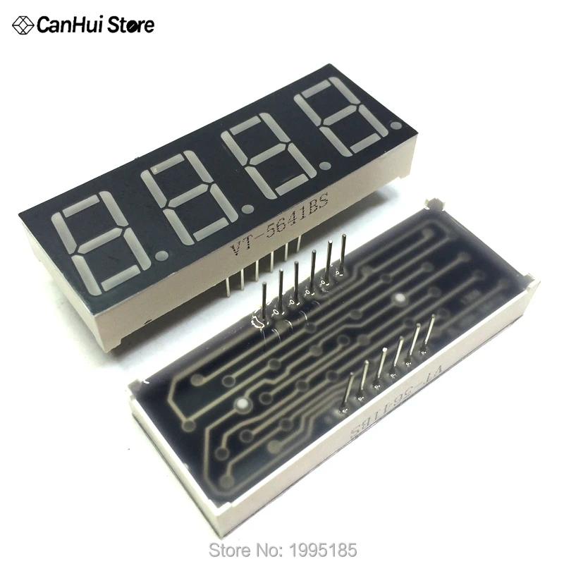 8pcs 7 Segment LED Display 0.36 0.56 inch 1 / 2 / 3/ 4 bit 2pcs Each Common Cathode / Anode Digital Tube 7 Segment LED Display
8pcs 7 Segment LED Display 0.36 0.56 inch 1 / 2 / 3/ 4 bit 2pcs Each Common Cathode / Anode Digital Tube 7 Segment LED Display