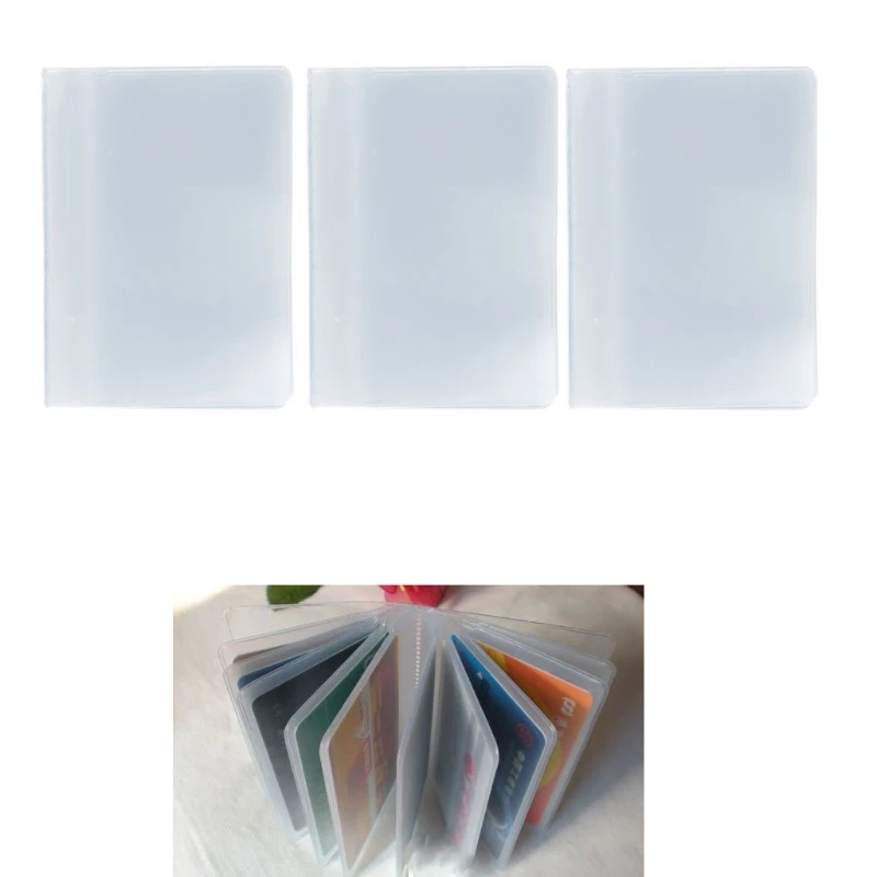 2020 Fashion Plastic PVC Clear Pouch ID Credit Card Holder Organizer Keeper Pocket Name Business Card Bags Solid 10 Slots New
2020 Fashion Plastic PVC Clear Pouch ID Credit Card Holder Organizer Keeper Pocket Name Business Card Bags Solid 10 Slots New
