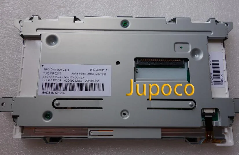 Brand new 6.5inch LCD TJ065NP02AT display with touch panel for Skoda car navigation LCD monitor
Brand new 6.5inch LCD TJ065NP02AT display with touch panel for Skoda car navigation LCD monitor