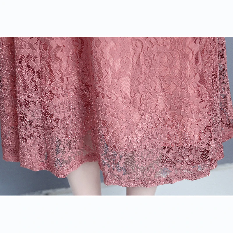 Spring new elegant Long sleeve A-Line dress black temperament Lace Hollow Out dress Sexy Large size V-Neck dress women
Spring new elegant Long sleeve A-Line dress black temperament Lace Hollow Out dress Sexy Large size V-Neck dress women