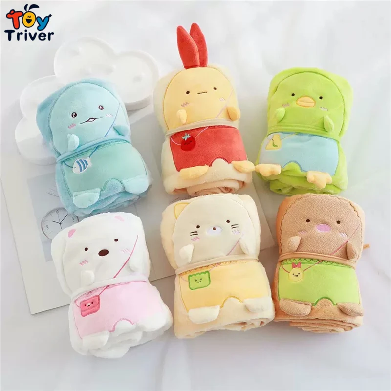 Японская анимация Sumikko Gurashi, плюшевые игрушки, тривер, портативное одеяло, кукла для малышей, детей, для ванной, автомобиля, путешествия, офис...
Японская анимация Sumikko Gurashi, плюшевые игрушки, тривер, портативное одеяло, кукла для малышей, детей, для ванной, автомобиля, путешествия, офис...
