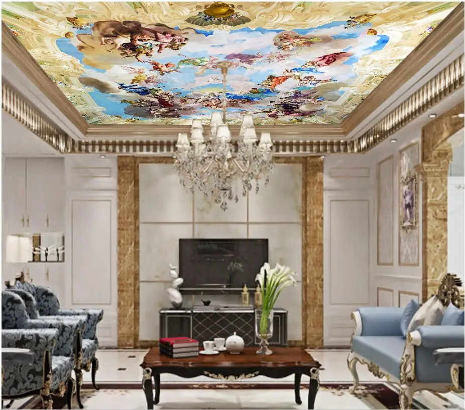 Custom wallpaper 3d ceiling murals Palace of the Virgin Mary blessed painting 3d wall murals wallpaper for walls 3 d
Custom wallpaper 3d ceiling murals Palace of the Virgin Mary blessed painting 3d wall murals wallpaper for walls 3 d