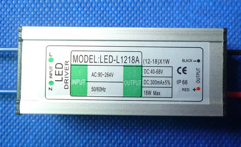Fedex 50 pieces (12-18)x1w 12w 15w 18w LED waterproof driver Constant Current Driver for 12-18pcs 1W lamp bead
Fedex 50 pieces (12-18)x1w 12w 15w 18w LED waterproof driver Constant Current Driver for 12-18pcs 1W lamp bead