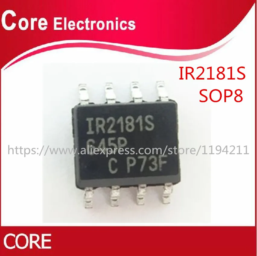 20 шт./лот IR2181S IR2181 2181 IC DRIVER HI/LO 600V 1.9A 8 SOIC|Интегральные схемы| |