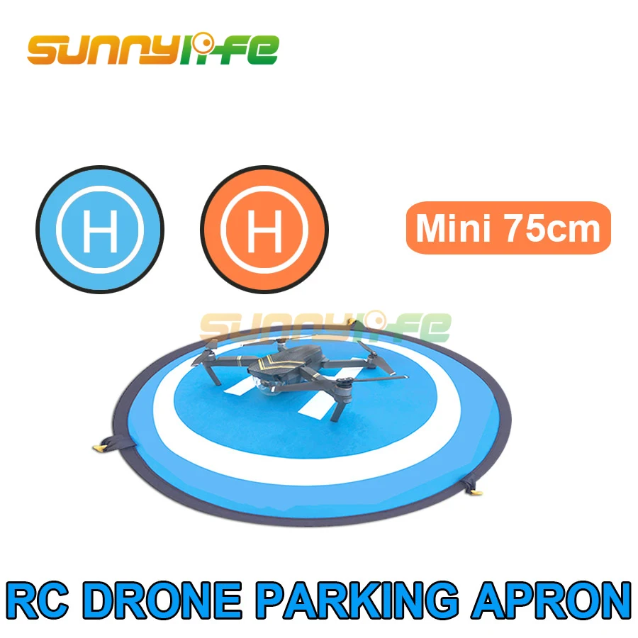 Посадочная площадка для дрона d75см для DJI FPV/Mavic AIR 2 Mini/ 2/ Pro SPARK Phantom 3 4 PRO V2.0 Inspire 1
Посадочная площадка для дрона d75см для DJI FPV/Mavic AIR 2 Mini/ 2/ Pro SPARK Phantom 3 4 PRO V2.0 Inspire 1