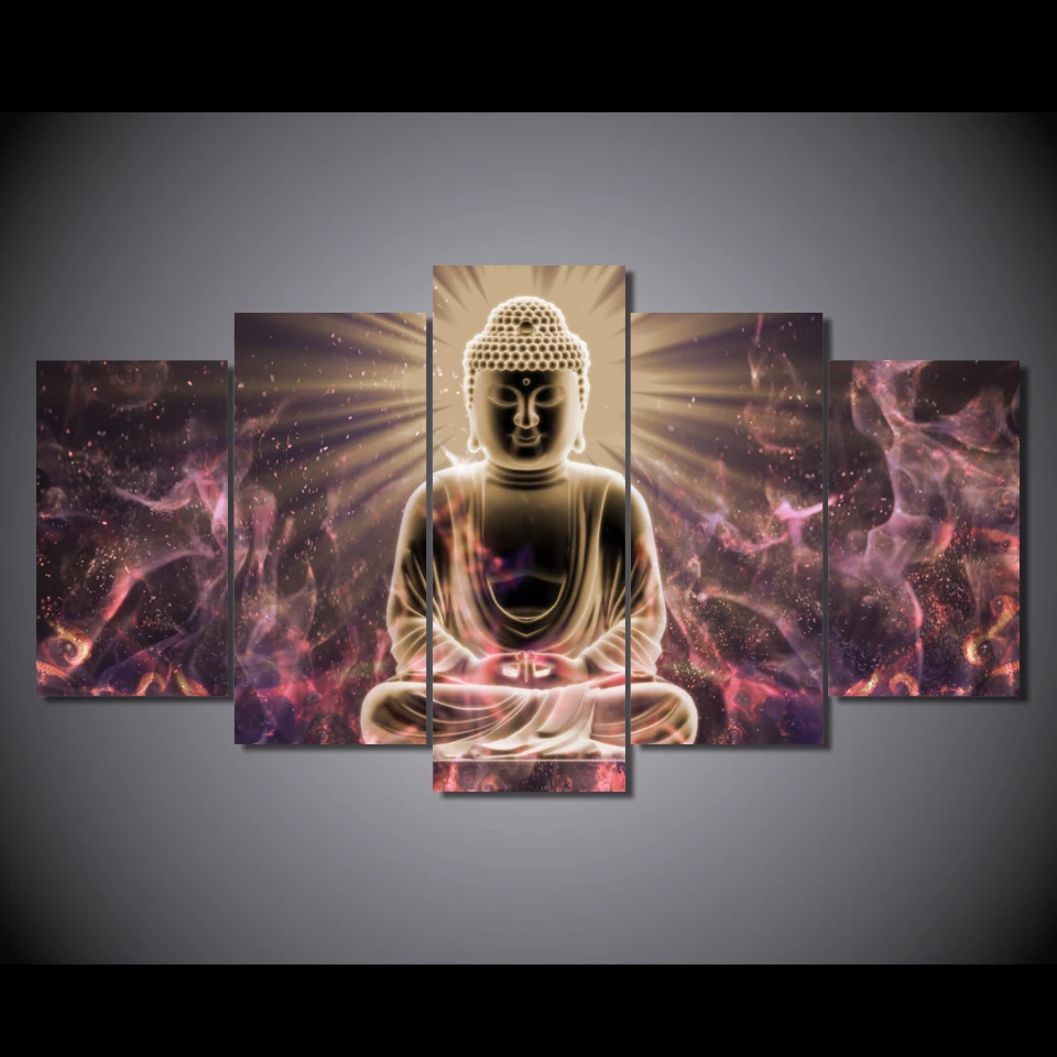 HD Printed 5 Pieces Abstract Buddha Painting Buddhism Meditation Wall Decor Canvas No Framed Posters For Living Room Decoration
HD Printed 5 Pieces Abstract Buddha Painting Buddhism Meditation Wall Decor Canvas No Framed Posters For Living Room Decoration