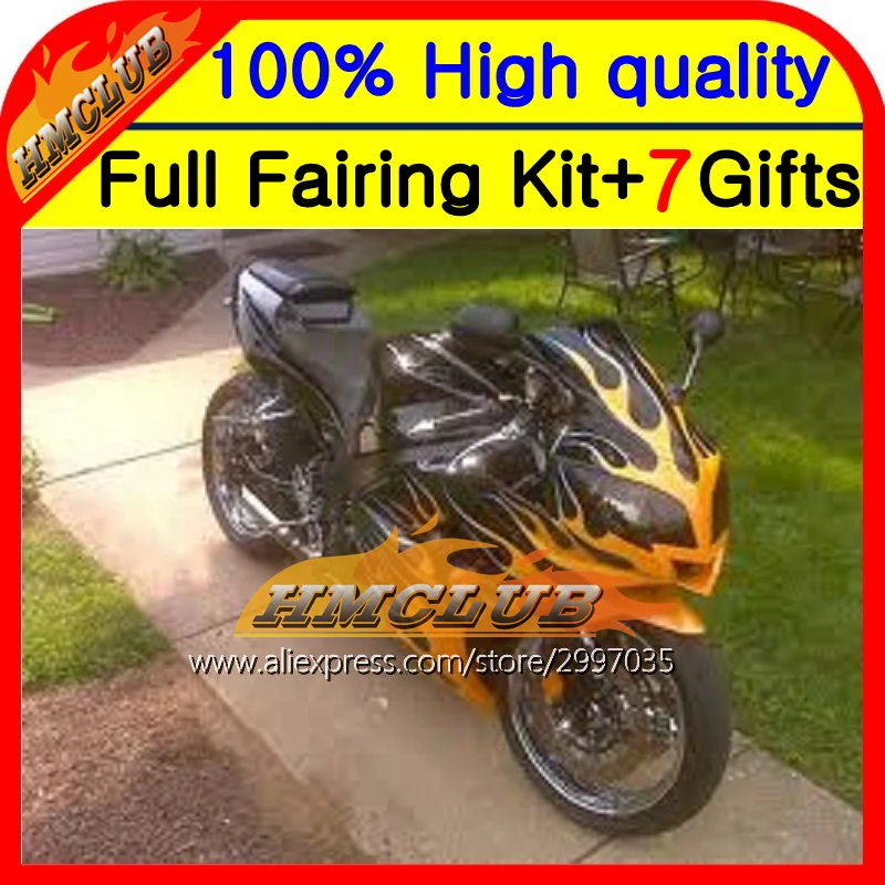 Body Gold flames black For Triumph Daytona 650 02-05 02 03 04 05 5#0 golden black Daytona 600 650 2002 2003 2004 2005 Fairings
Body Gold flames black For Triumph Daytona 650 02-05 02 03 04 05 5#0 golden black Daytona 600 650 2002 2003 2004 2005 Fairings