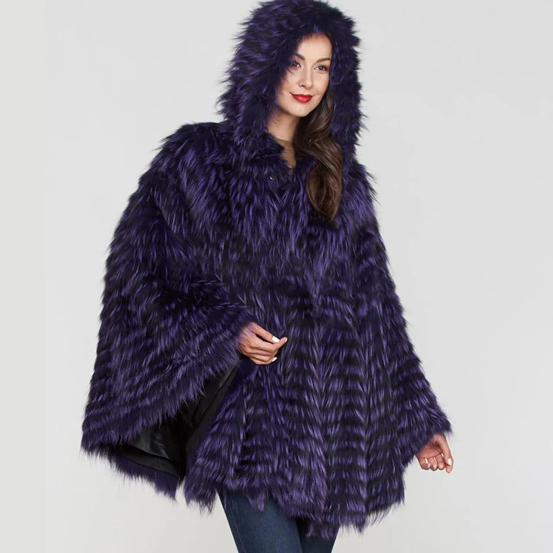 2021 BFFUR Womens Real Fur Fox Coat Natural Fur Coat Ponchos Whole Skin Striped Capes Covered Female Winter Fashion Slim Shawl
2021 BFFUR Womens Real Fur Fox Coat Natural Fur Coat Ponchos Whole Skin Striped Capes Covered Female Winter Fashion Slim Shawl