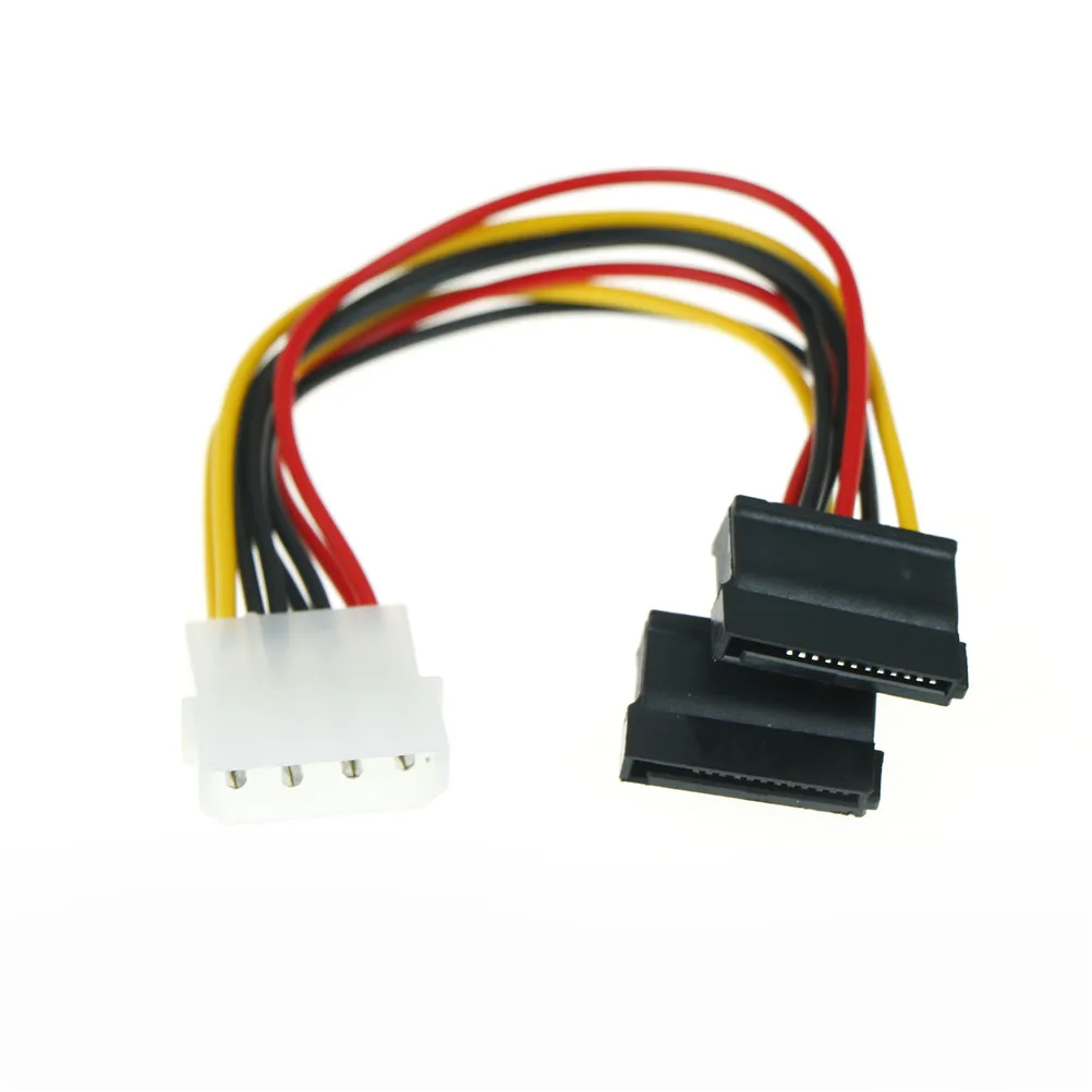 2pcs Computer Cable 4 Pin IDE Power Splitter 1 Male to 2 Female ATA / SATA Power Cable Y Splitter Hard Drive Power Supply Cable
2pcs Computer Cable 4 Pin IDE Power Splitter 1 Male to 2 Female ATA / SATA Power Cable Y Splitter Hard Drive Power Supply Cable