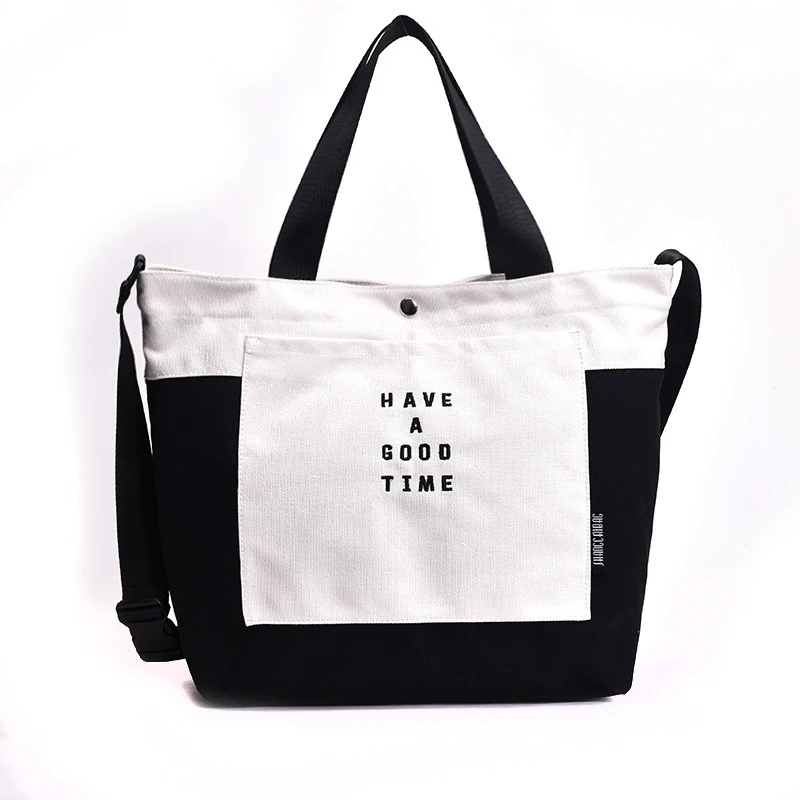 Solid Canvas Shoulder Bags 2019 New Environmental Shopping Bag Letter Women Cotton Canvas Fabric Eco Tote Bag Bolso Mujer
Solid Canvas Shoulder Bags 2019 New Environmental Shopping Bag Letter Women Cotton Canvas Fabric Eco Tote Bag Bolso Mujer