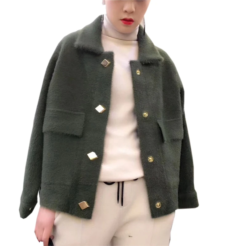 New Women Autumn Winter Faux Fur Coats Fashion Faux Mink Fur Single Breasted Thicken Warm Casual Faux Fur Jackets FP1680
New Women Autumn Winter Faux Fur Coats Fashion Faux Mink Fur Single Breasted Thicken Warm Casual Faux Fur Jackets FP1680