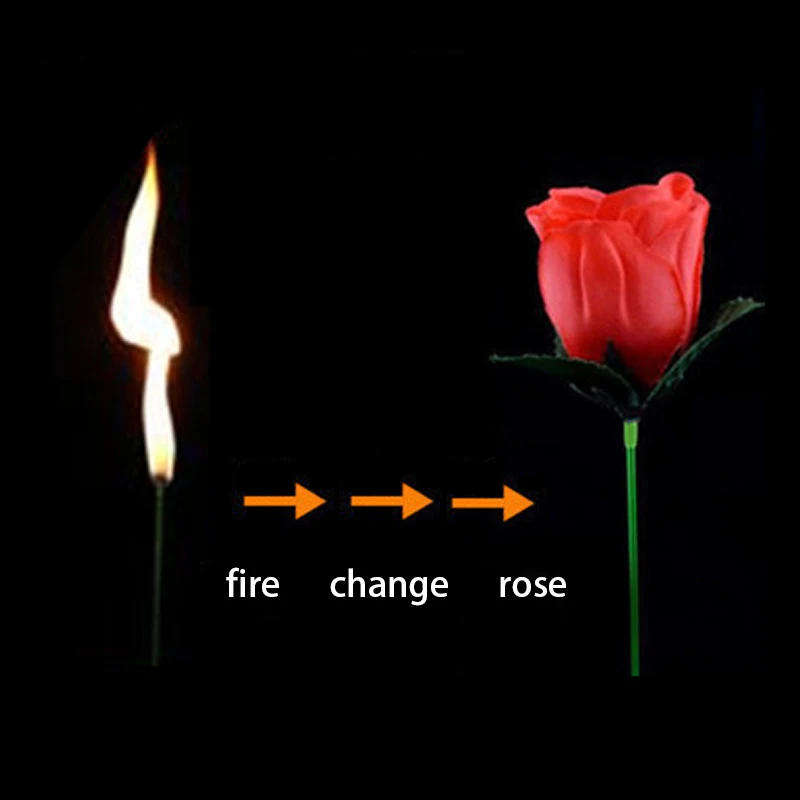 2019 new Torch to Flower - Torch to Rose - Fire Magic Trick Flame Appearing flower professional magician bar illusion props
2019 new Torch to Flower - Torch to Rose - Fire Magic Trick Flame Appearing flower professional magician bar illusion props
