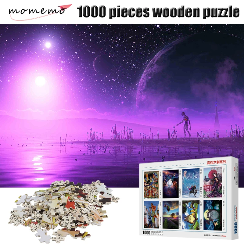 MOMEMO Purple Planet Jigsaw Puzzles 1000 for Adults Puzzle Games 1000 Pieces Wooden Puzzle Toy Jigsaw Puzzles for Children Kids
MOMEMO Purple Planet Jigsaw Puzzles 1000 for Adults Puzzle Games 1000 Pieces Wooden Puzzle Toy Jigsaw Puzzles for Children Kids