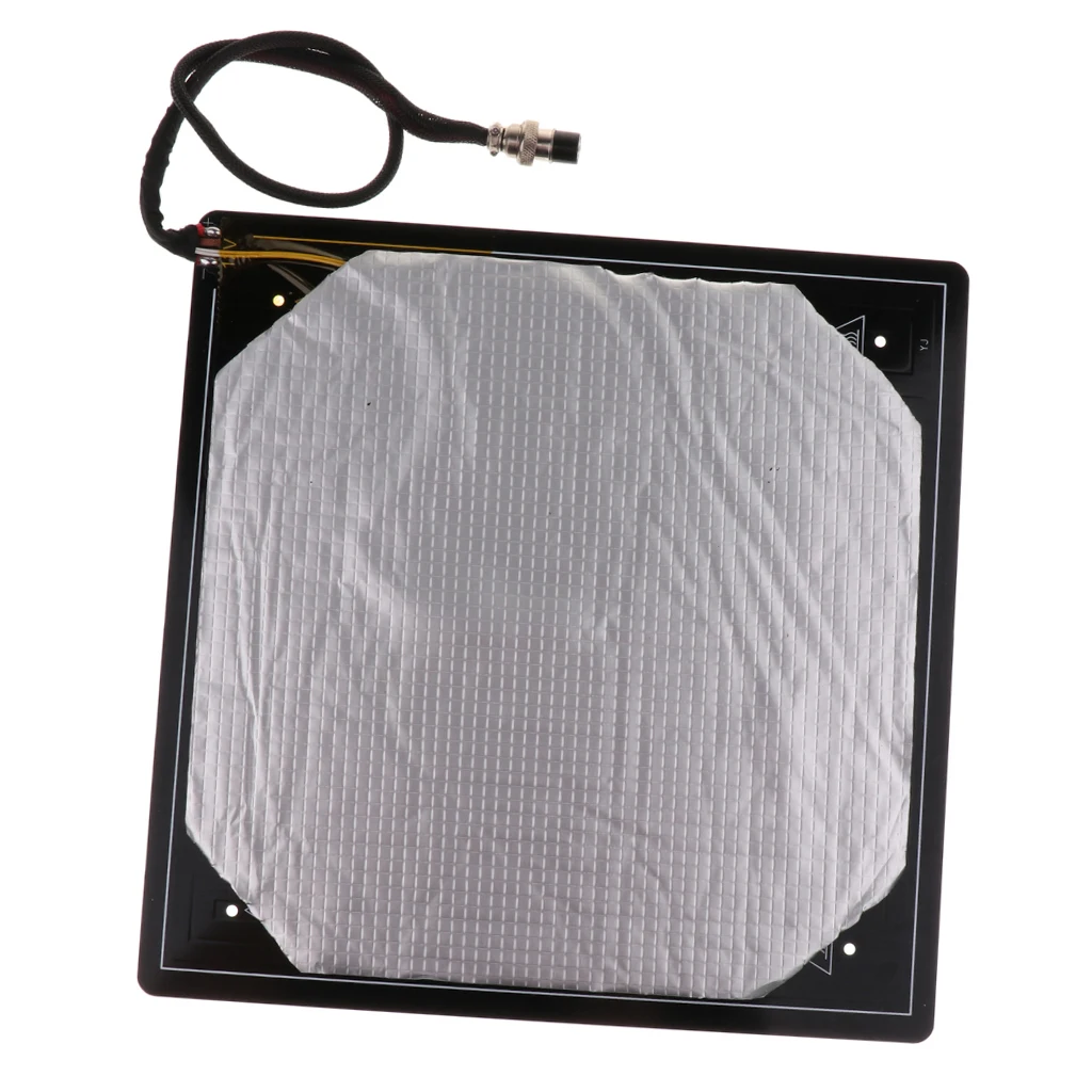 12V 310*310*3MM MK3 Heated Bed 300*300 400*400 Aluminium Heatbed + Insulation Cotton for CR10 cr-10s S4 3d printer hotbed parts
12V 310*310*3MM MK3 Heated Bed 300*300 400*400 Aluminium Heatbed + Insulation Cotton for CR10 cr-10s S4 3d printer hotbed parts
