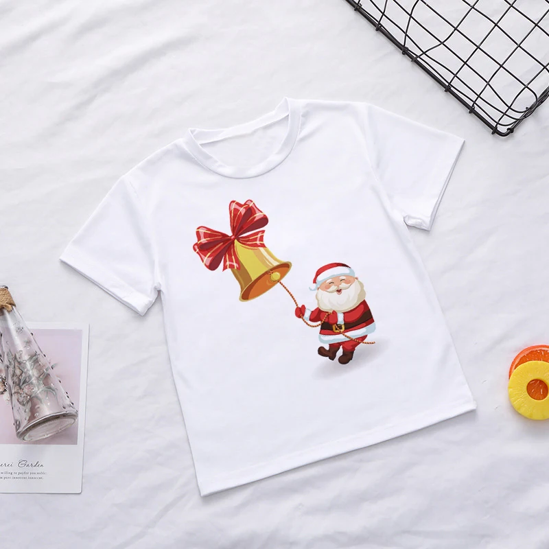 New Interesting Christmas Old Man Girls Tops Fashion Cartoon Funny Print T Shirt Boys Short Sleeve Kids White Clothes Round Neck
New Interesting Christmas Old Man Girls Tops Fashion Cartoon Funny Print T Shirt Boys Short Sleeve Kids White Clothes Round Neck