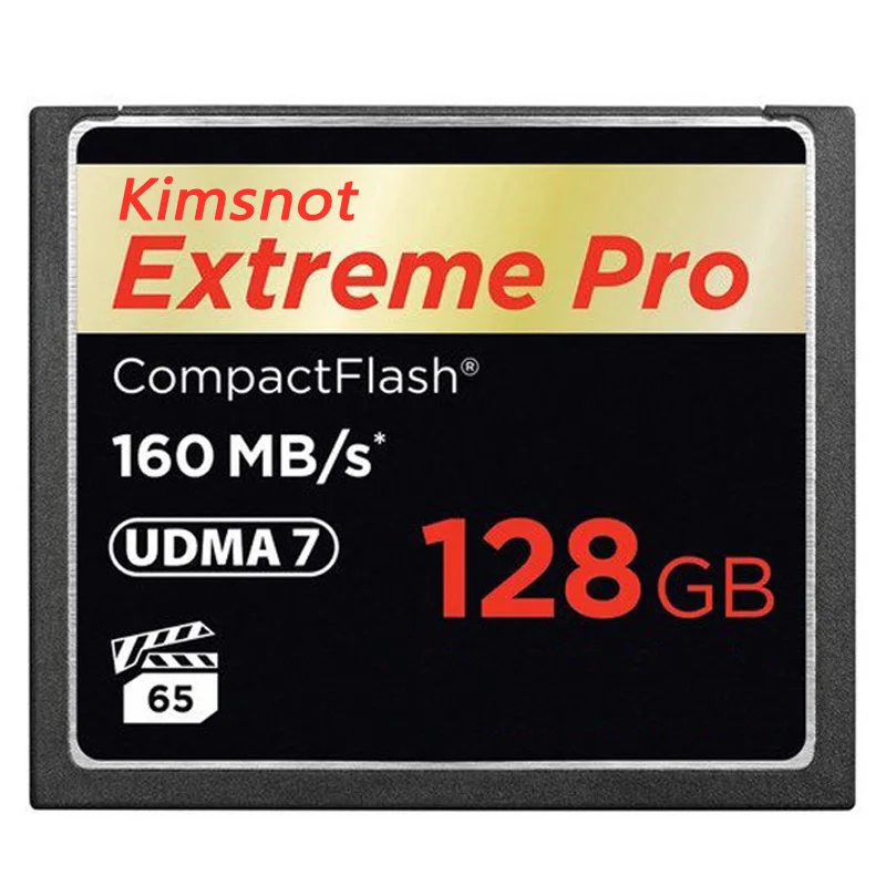 Карта памяти Kimsnot Extreme Pro 128 ГБ 32 64 256 карта 1067x CF компактная флеш-карта 160 МБ/с./с UDMA7 |