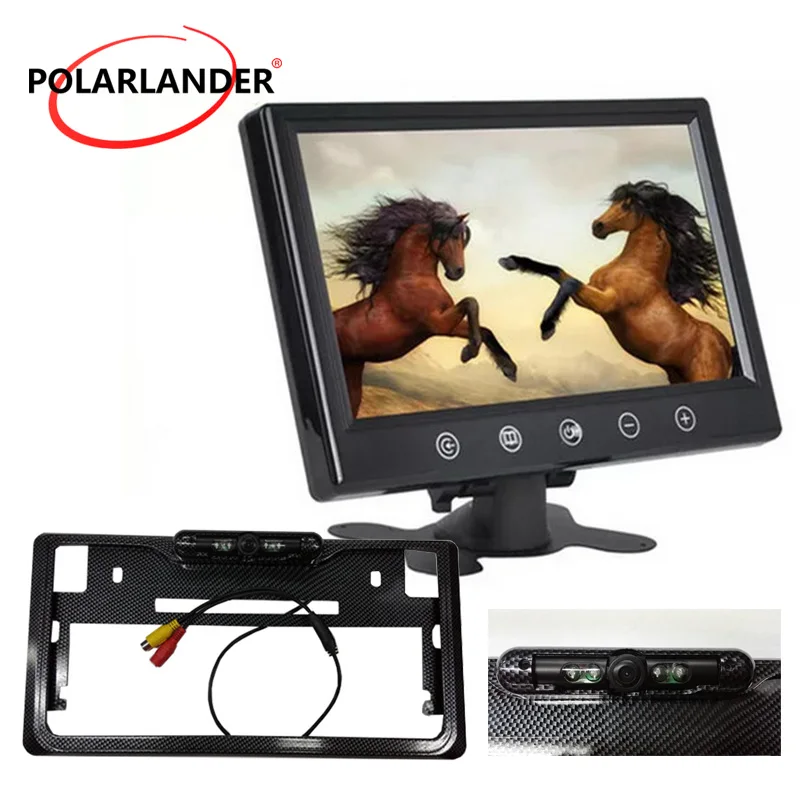 9" TFT Car Monitor Parking Radar 360 Degree 16 LED Wireless Transmitter HD Desktop Reversing Camera For Japan/US/Korea License
9" TFT Car Monitor Parking Radar 360 Degree 16 LED Wireless Transmitter HD Desktop Reversing Camera For Japan/US/Korea License