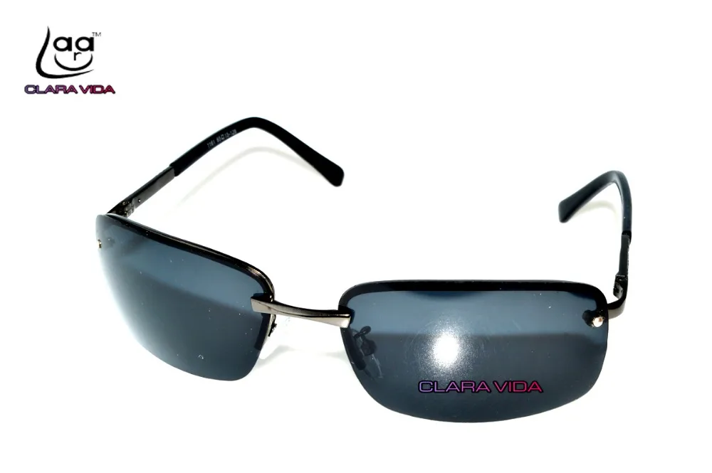 2019 Limited =clara Vida= Men Rimless Tac Harden Lenses Polarized Uv400 Uv100% Sheild Sunglasses Sunshades With Testing Card
2019 Limited =clara Vida= Men Rimless Tac Harden Lenses Polarized Uv400 Uv100% Sheild Sunglasses Sunshades With Testing Card