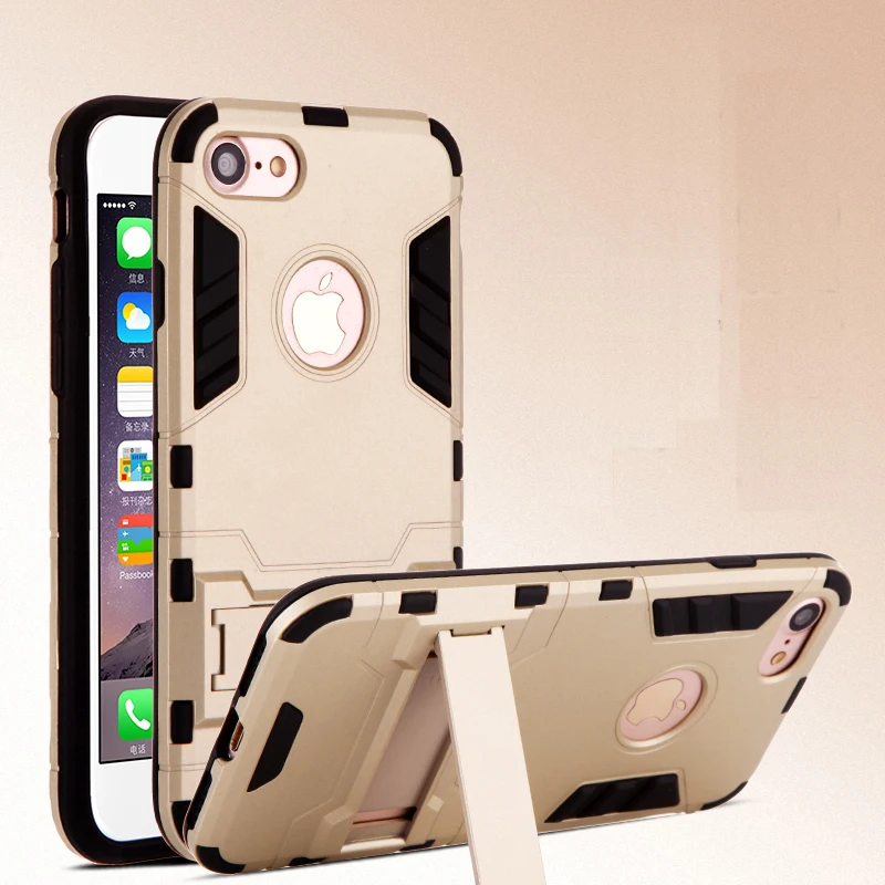 CAPSSICUM Armor Case for Apple iPhone 7 7 Plus PC TPU Hard Anti-knock Shockproof Kickstand Back Cover Shell for iPhone 7Plus
CAPSSICUM Armor Case for Apple iPhone 7 7 Plus PC TPU Hard Anti-knock Shockproof Kickstand Back Cover Shell for iPhone 7Plus