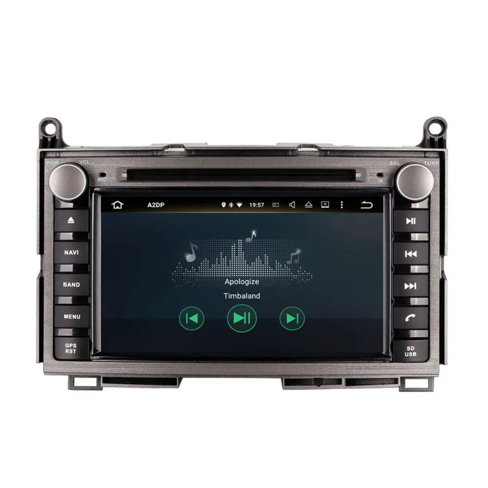 4 ГБ ОЗУ Android 8 0 Восьмиядерный Авто Радио Стерео головное устройство для Toyota Venza 2008
