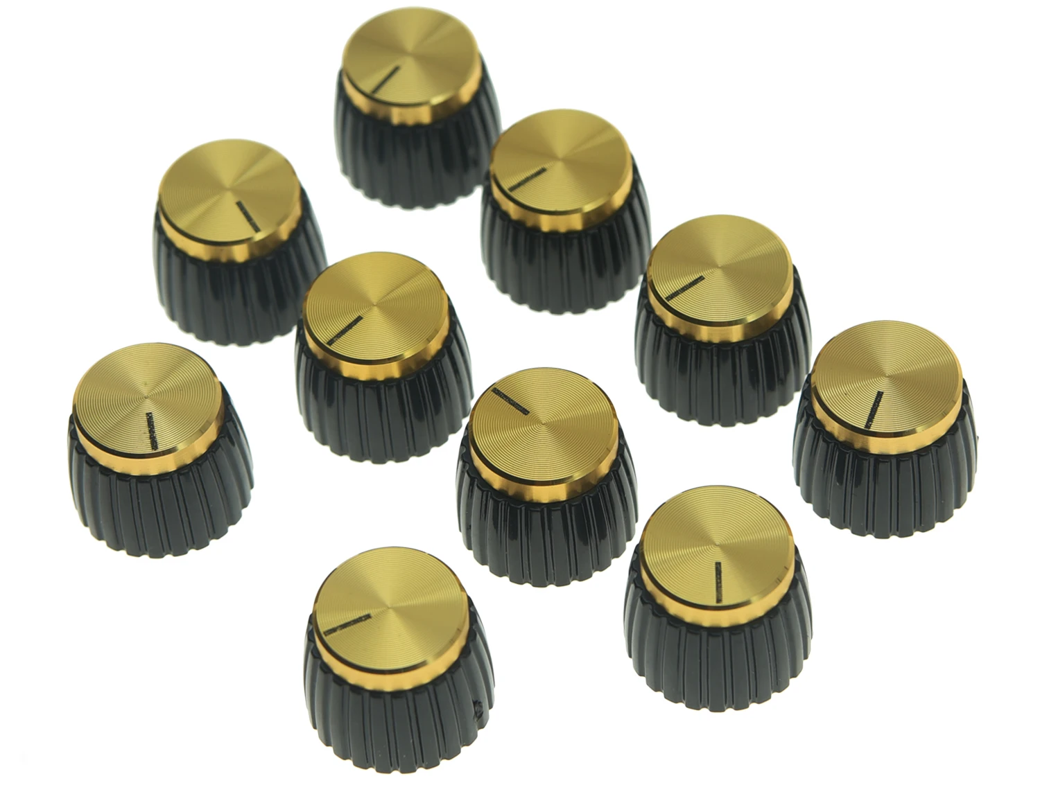 KAISH Pack of 10/20/50 pcs Guitar Amplifier Knobs Gold Cap Push On Knob fits Marshall AMP
KAISH Pack of 10/20/50 pcs Guitar Amplifier Knobs Gold Cap Push On Knob fits Marshall AMP