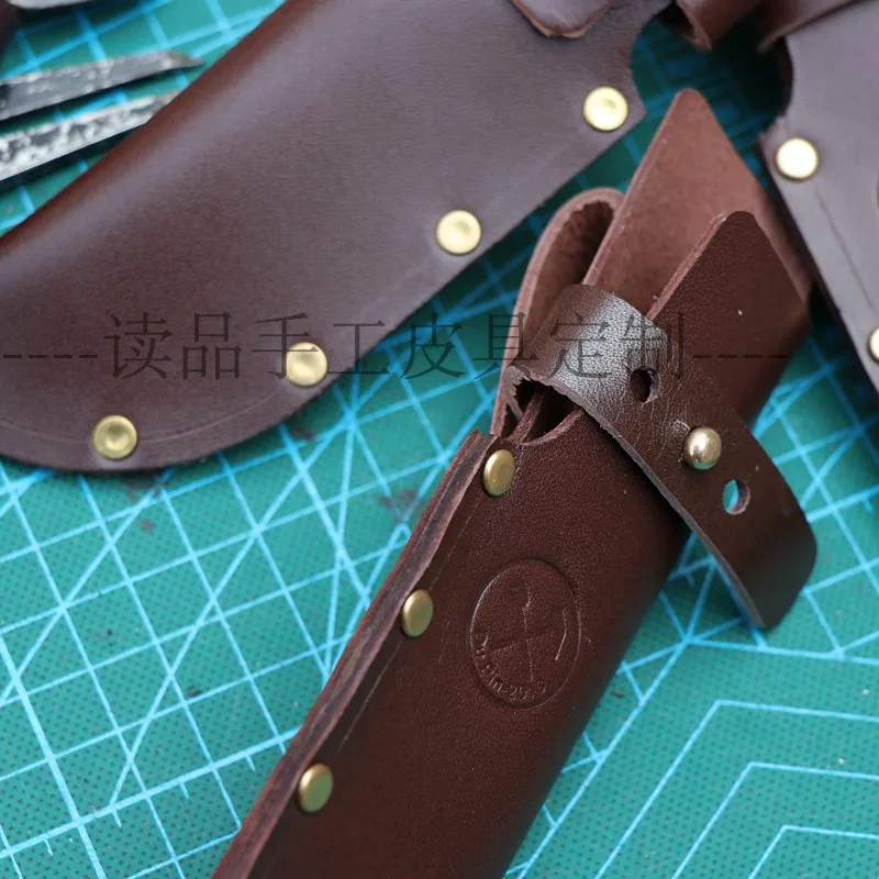 10-20cm hand-made first layer cowhide small straight knife cowhide knife sheath,scabbard with brass Rivets
10-20cm hand-made first layer cowhide small straight knife cowhide knife sheath,scabbard with brass Rivets