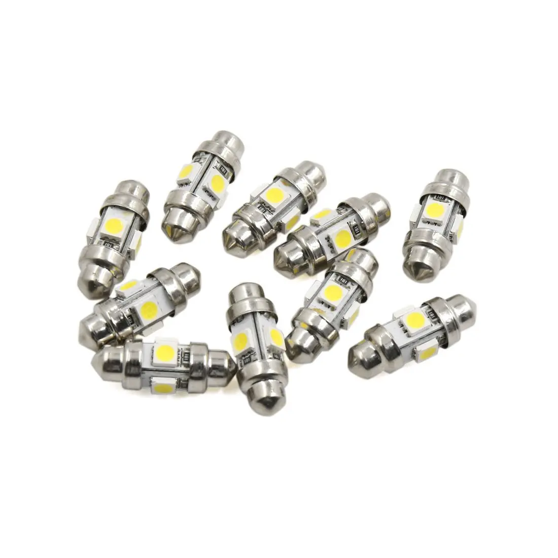 Uxcell 10 шт 31 мм холодный белый 4-5050-SMD LED гирлянда Купол Карта свет лампа для крыши автомобиля интерьер
Uxcell 10 шт 31 мм холодный белый 4-5050-SMD LED гирлянда Купол Карта свет лампа для крыши автомобиля интерьер