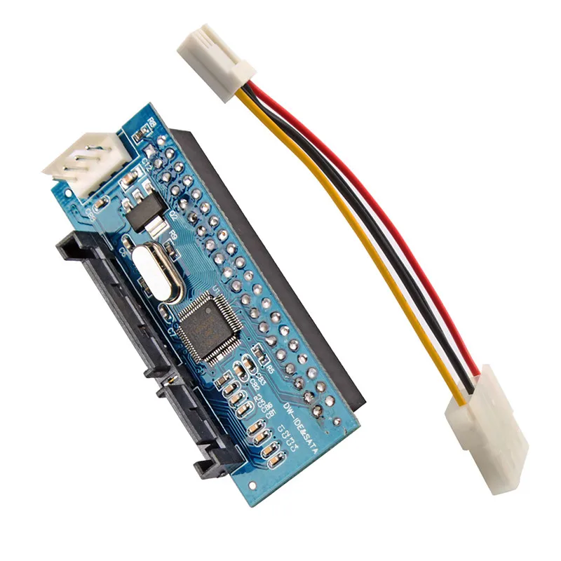 40 Pin 3.5 Inch IDE Hard Drive Female to 22 Pin Male SATA Adapter HDD Converter Card
40 Pin 3.5 Inch IDE Hard Drive Female to 22 Pin Male SATA Adapter HDD Converter Card