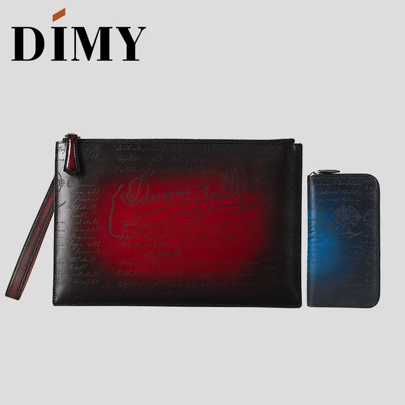 Dimy Handmade Vintage Clutches Genuine Cow Leather Envelope Men Letter Handbags Male Bags Zipper Wallets Card holders New
Dimy Handmade Vintage Clutches Genuine Cow Leather Envelope Men Letter Handbags Male Bags Zipper Wallets Card holders New