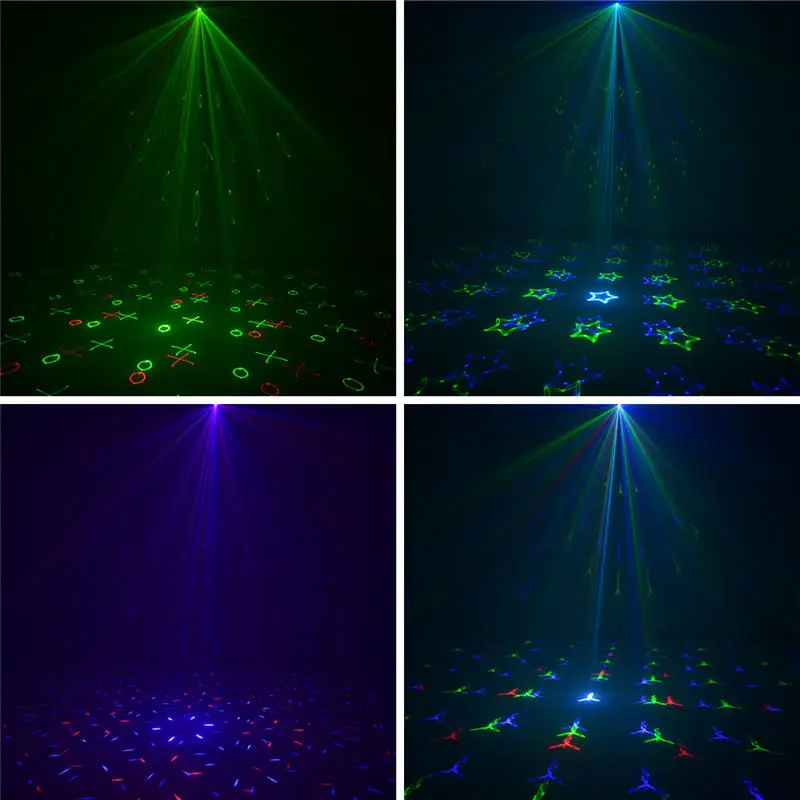 Sharelife 500MW RGB Grating Animation DMX Laser Projector Light Home Gig Party Show Professional Stage Effect DJ Lighting 503RGB | Лампы и