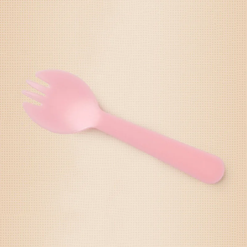 60pcs Disposable cake small spoon fork with one independent packaging thick plastic set of spoons and forks cutlery knives
60pcs Disposable cake small spoon fork with one independent packaging thick plastic set of spoons and forks cutlery knives