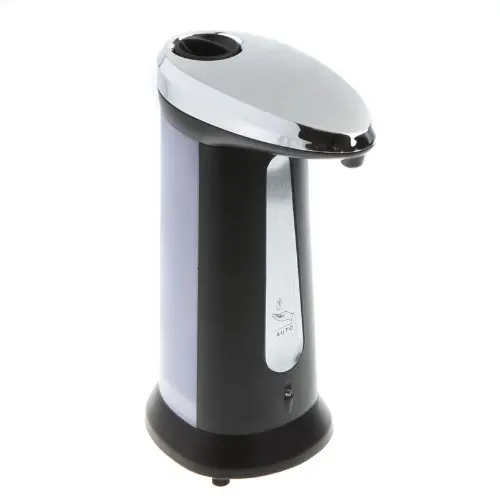 400ML Liquid Soap Dispenser Automatic Sensor Soap & Sanitizer Dispenser Touch-free Kitchen Bathroom Grey
400ML Liquid Soap Dispenser Automatic Sensor Soap & Sanitizer Dispenser Touch-free Kitchen Bathroom Grey