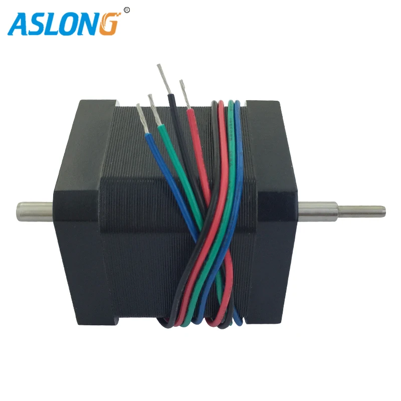 42BYS 1.8 Degree Double Shaft Stepper Motor For 3Degree engraving Machine special shaft for making stepping gear motor
42BYS 1.8 Degree Double Shaft Stepper Motor For 3Degree engraving Machine special shaft for making stepping gear motor