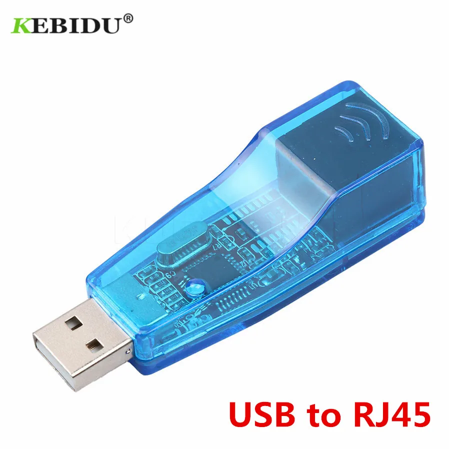 Адаптер KEBIDU Ethernet USB к RJ45 2 0 LAN сетевая карта адаптер конвертер для Win7 Win8 планшетный