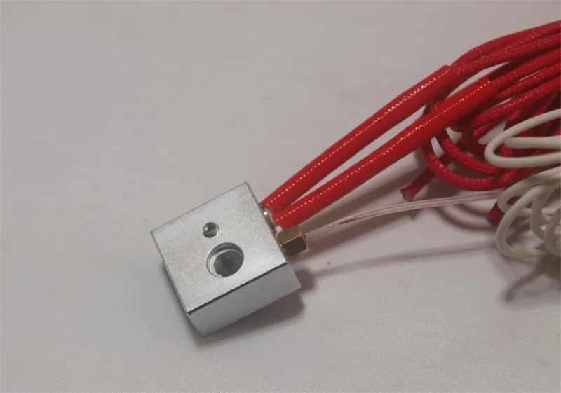 Reprap 3D printer parts 20*20*10 mm aluminum heater block+M3 thermistor +Ceramic heater kit for 3d printer extruder hot end
Reprap 3D printer parts 20*20*10 mm aluminum heater block+M3 thermistor +Ceramic heater kit for 3d printer extruder hot end