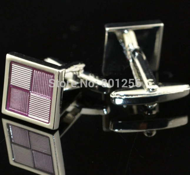 Free shipping Enamel Cufflinks purple color enamel square design hotsale copper material cufflinks whoelsale&retail
Free shipping Enamel Cufflinks purple color enamel square design hotsale copper material cufflinks whoelsale&retail