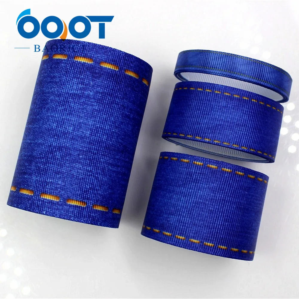 OOOT BAORJCT G 18524 294 10 ярдов 25/38 мм джинсовая серия печатные корсажные ленты DIY