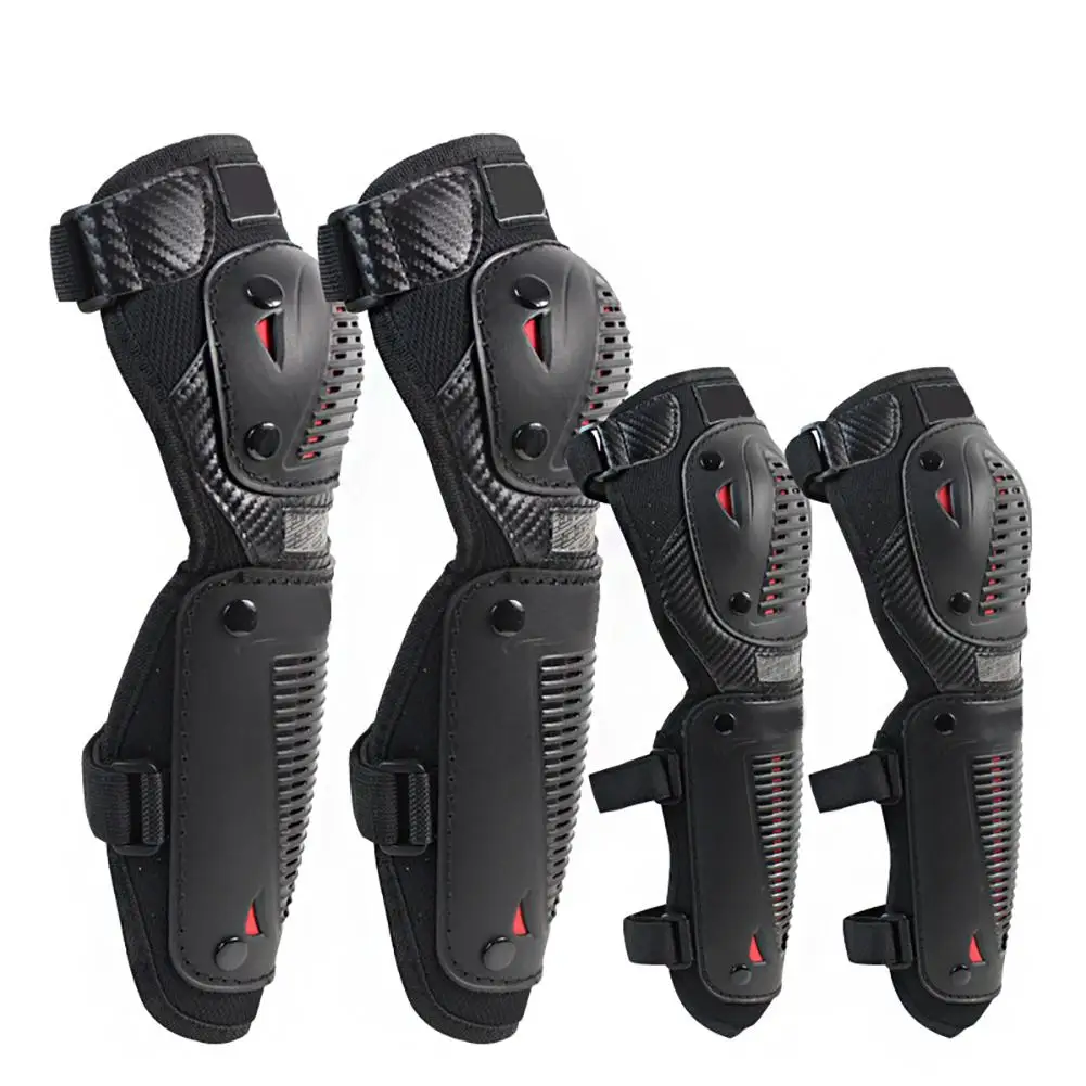 4PCS Motorcycle Knee Protector Brace Protection Elbow Pad Kneepad Sports Motorcycle Motocross Cycling Protective Gear Knee Guard
4PCS Motorcycle Knee Protector Brace Protection Elbow Pad Kneepad Sports Motorcycle Motocross Cycling Protective Gear Knee Guard