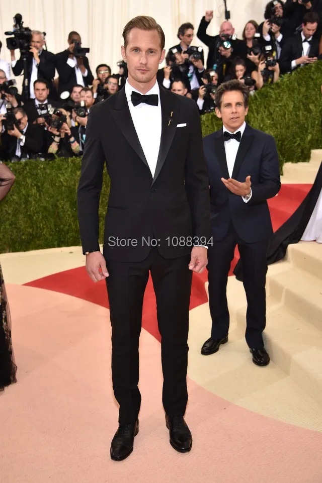 Custom Made Groomsman Black Peaked Lapel Party Prom Suits Men's Wedding Tuxedos Groom Suit Costume Homme (Jacket+Pants+Bow)
Custom Made Groomsman Black Peaked Lapel Party Prom Suits Men's Wedding Tuxedos Groom Suit Costume Homme (Jacket+Pants+Bow)