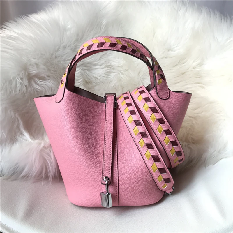 brand designer Genuine Leather handbags women tote Bag luxury ladies hand bags Female Bucket shoulder Bag bolso sac main femme
brand designer Genuine Leather handbags women tote Bag luxury ladies hand bags Female Bucket shoulder Bag bolso sac main femme