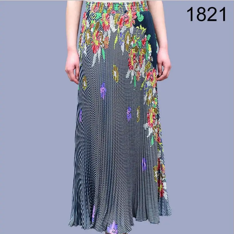 Europe and America New Fashion skirt female 2018 autumn Elasticated high waist skirt Slim was thin retro Mid pleated skirt L980
Europe and America New Fashion skirt female 2018 autumn Elasticated high waist skirt Slim was thin retro Mid pleated skirt L980