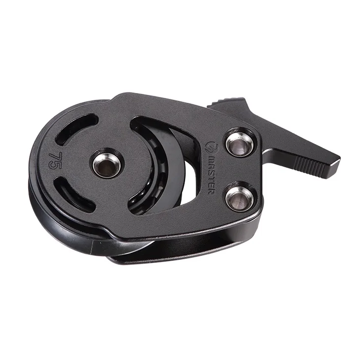 Marine Boat Yacht Sailboat Dinghy 75mm 2 15/16 Inch Aluminum Foot Jammer Block Small Boat Block Master ALC-7515F
Marine Boat Yacht Sailboat Dinghy 75mm 2 15/16 Inch Aluminum Foot Jammer Block Small Boat Block Master ALC-7515F