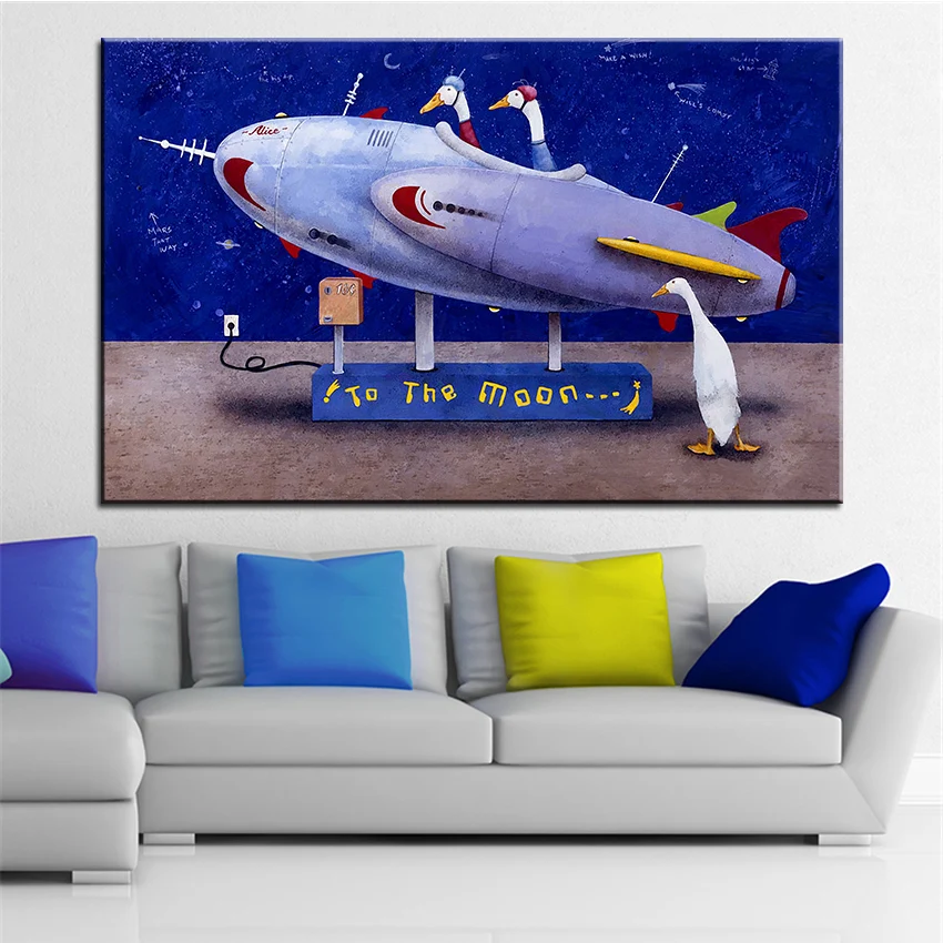 Large size Printing Oil Painting the rocketeers Wall painting Wall Art Decoration Picture For Living Room painting No Frame
Large size Printing Oil Painting the rocketeers Wall painting Wall Art Decoration Picture For Living Room painting No Frame