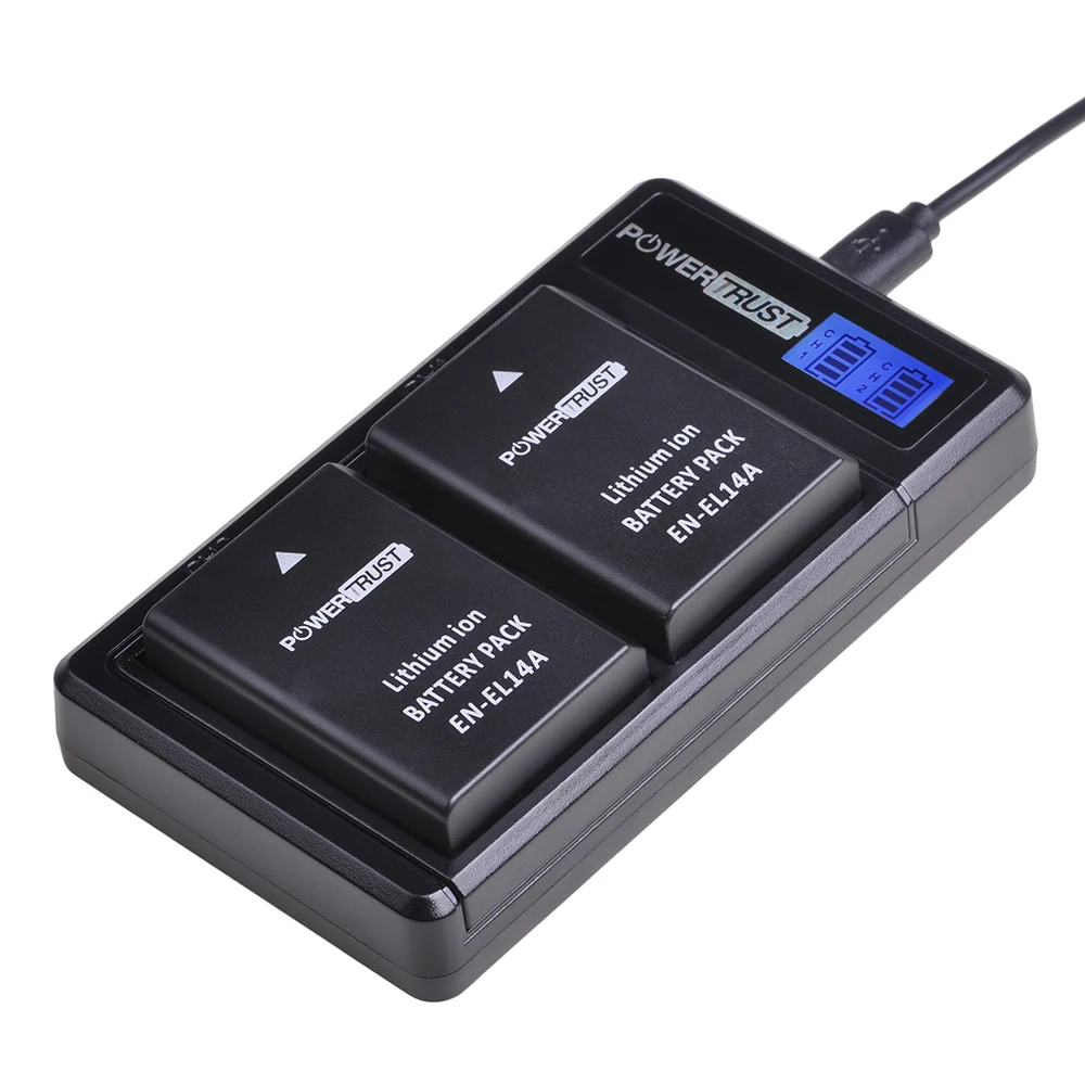 EN-EL14 EN EL14 EN-EL14a EL14a EL14 Battery + LCD Dual Charger for Nikon P7800,P7100,D3400,D5500,D5300,D5200,D3200,D3300,MH-24
EN-EL14 EN EL14 EN-EL14a EL14a EL14 Battery + LCD Dual Charger for Nikon P7800,P7100,D3400,D5500,D5300,D5200,D3200,D3300,MH-24