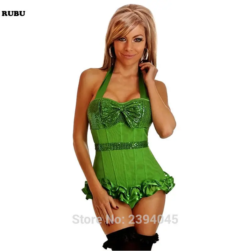 women Sequined Strapped Corset Waist Cincher Shaper Bustier Corset with Sequin Detail and Front Bow three Colors
women Sequined Strapped Corset Waist Cincher Shaper Bustier Corset with Sequin Detail and Front Bow three Colors