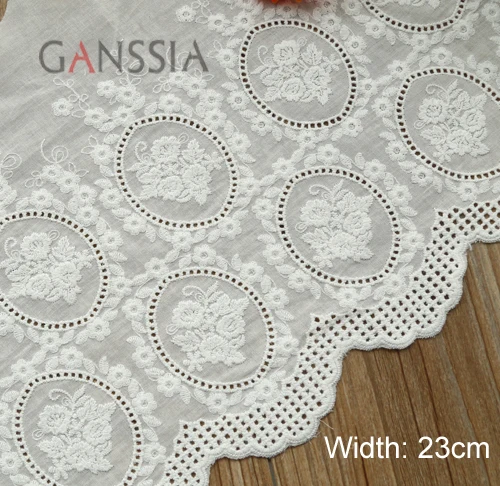 1yard Width:23cm Elegant Rose Design Cotton Fabric Lace Sewing Embroidered Clothing Garment Trim lace Scrapbooking(ss-4819)
1yard Width:23cm Elegant Rose Design Cotton Fabric Lace Sewing Embroidered Clothing Garment Trim lace Scrapbooking(ss-4819)