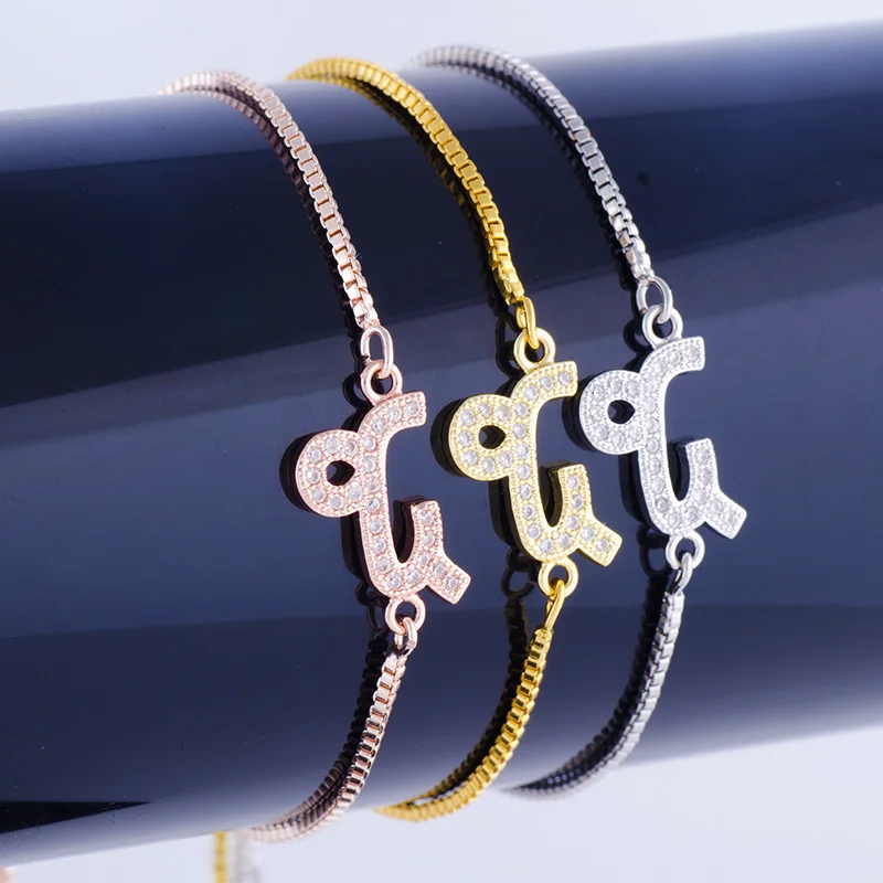 Hot Constellation Jewelry Diy Zircon Crystal Capricorn Bracelet Charms Handmade Copper Micro Pave Chain Friendship Bracelets
Hot Constellation Jewelry Diy Zircon Crystal Capricorn Bracelet Charms Handmade Copper Micro Pave Chain Friendship Bracelets