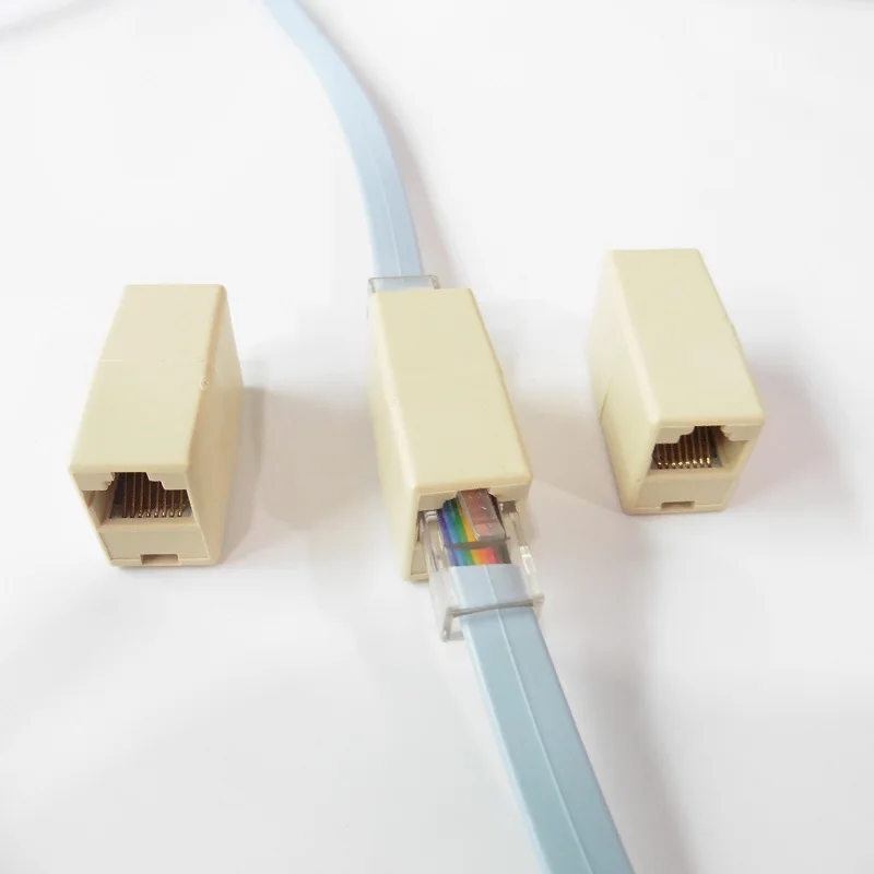RJ45 Coupler Plug Network LAN Cable Extender Connector Adapter Computer cable connector | Электроника